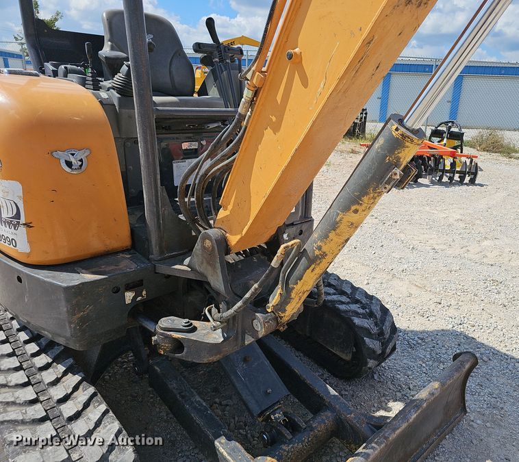 image for item NX9288 2017 Case  CX37C mini excavator