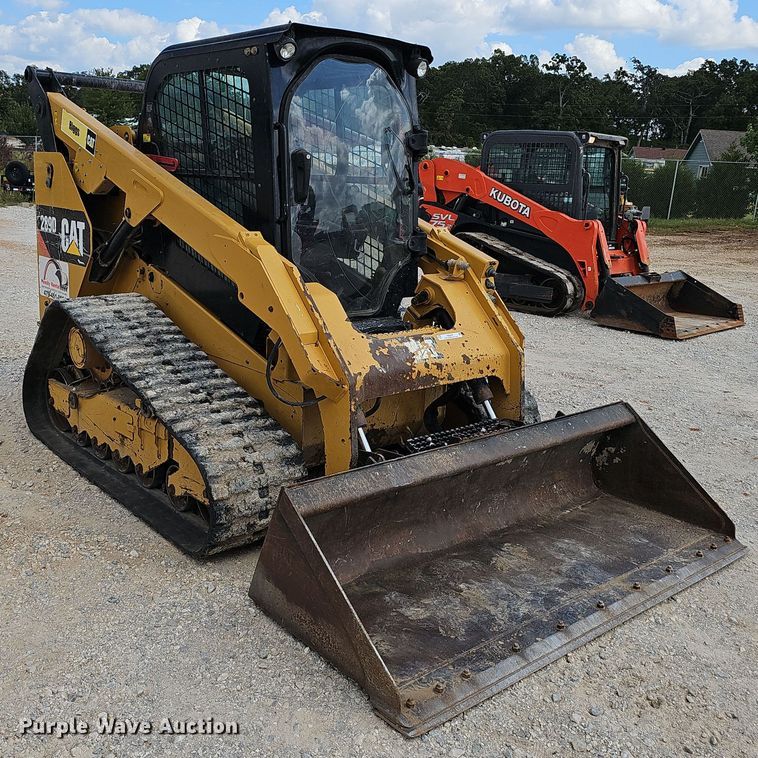 image for item NX9290 2017 Caterpillar  289D tracked skid steer loader