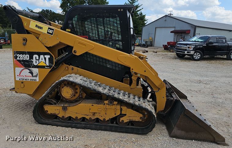 image for item NX9290 2017 Caterpillar  289D tracked skid steer loader