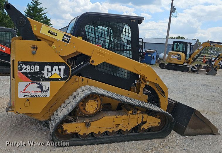 image for item NX9290 2017 Caterpillar  289D tracked skid steer loader
