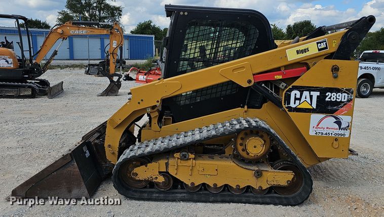 image for item NX9290 2017 Caterpillar  289D tracked skid steer loader