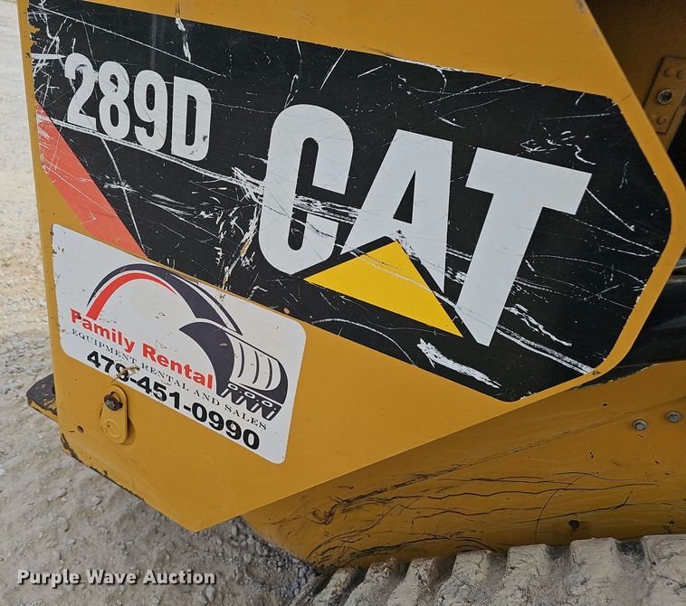 image for item NX9290 2017 Caterpillar  289D tracked skid steer loader