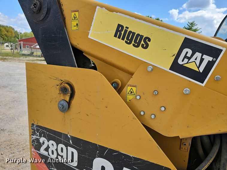 image for item NX9290 2017 Caterpillar  289D tracked skid steer loader