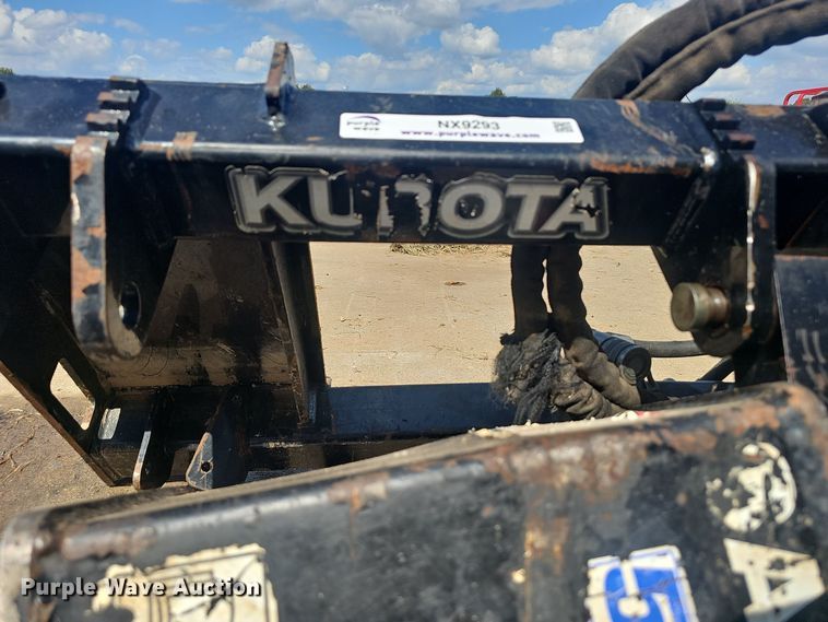 image for item NX9293 Kubota  SA20 skid steer auger