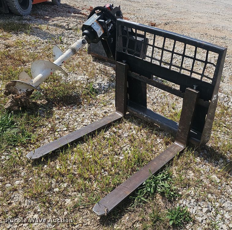 image for item NX9294 Bobcat  skid steer forks