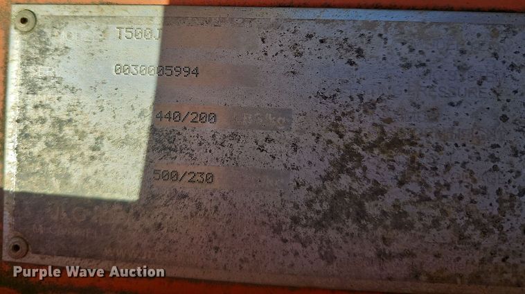 image for item NX9368 2014 JLG T500J boom lift