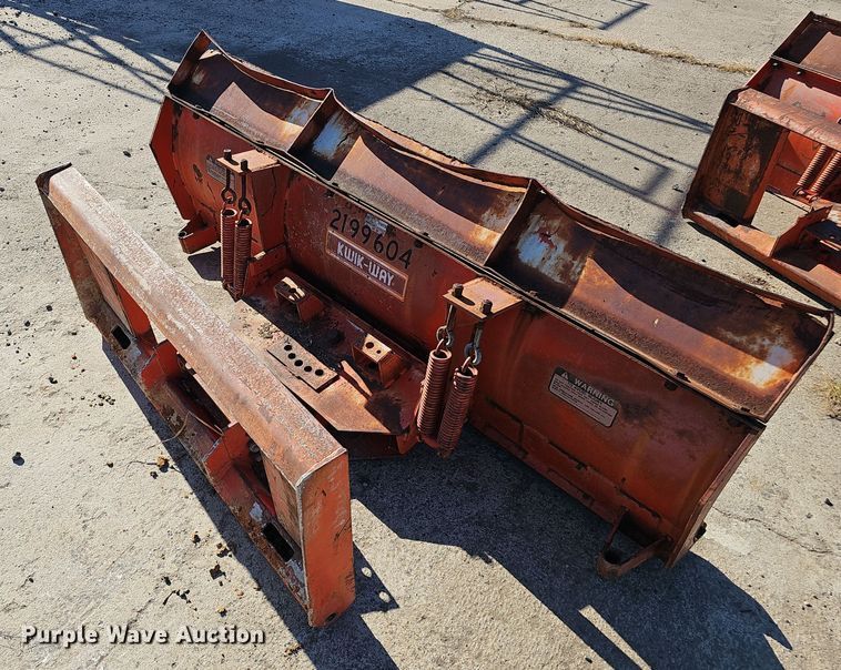 image for item NX9378 (2) Kwik-Way 35-12500 snow pushers 