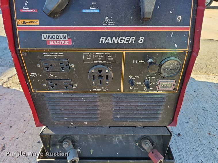 image for item NX9380 Lincoln  Ranger 8 welder/generator