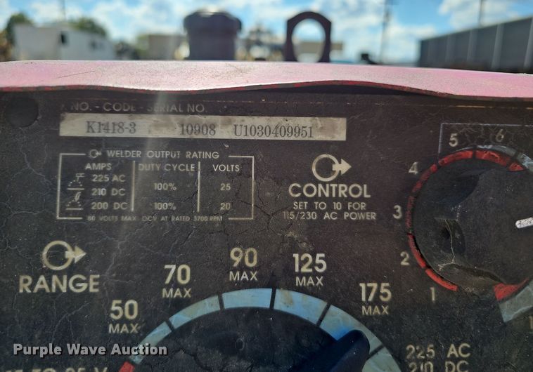 image for item NX9382 Lincoln  welder/generator