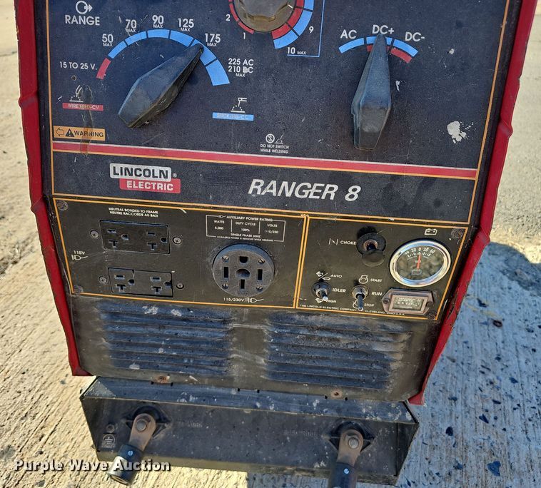 image for item NX9383 Lincoln  Ranger 8 welder/generator
