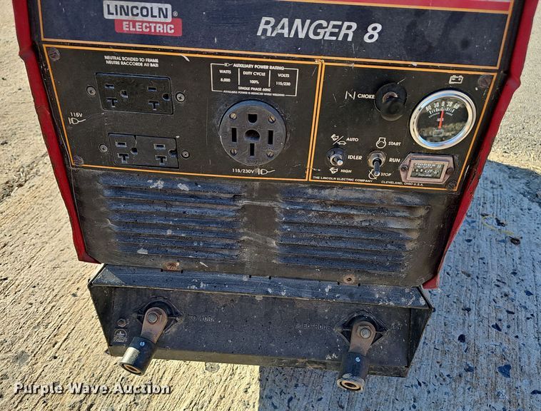 image for item NX9383 Lincoln  Ranger 8 welder/generator