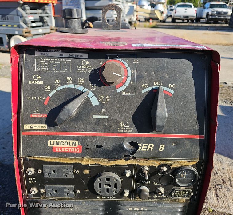 image for item NX9384 Lincoln  Ranger 8  welder/generator