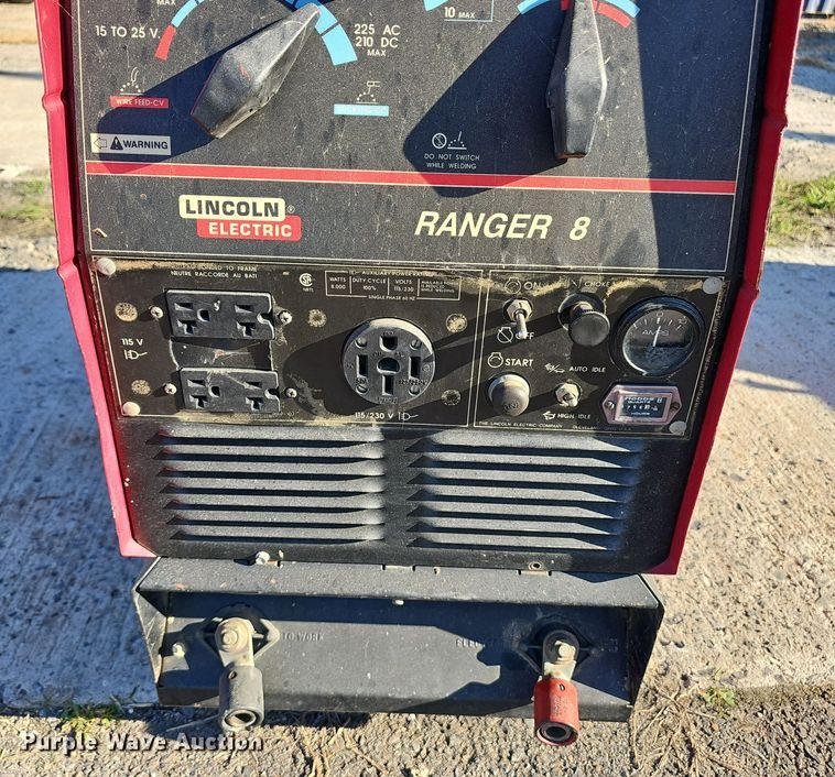 image for item NX9385 Lincoln  Ranger 8 welder/generator