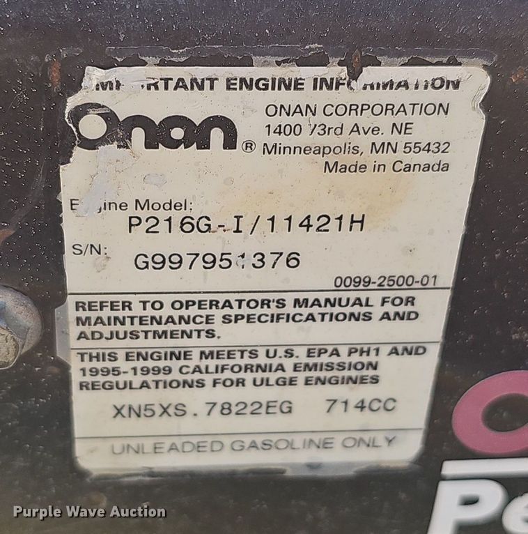 image for item NX9385 Lincoln  Ranger 8 welder/generator