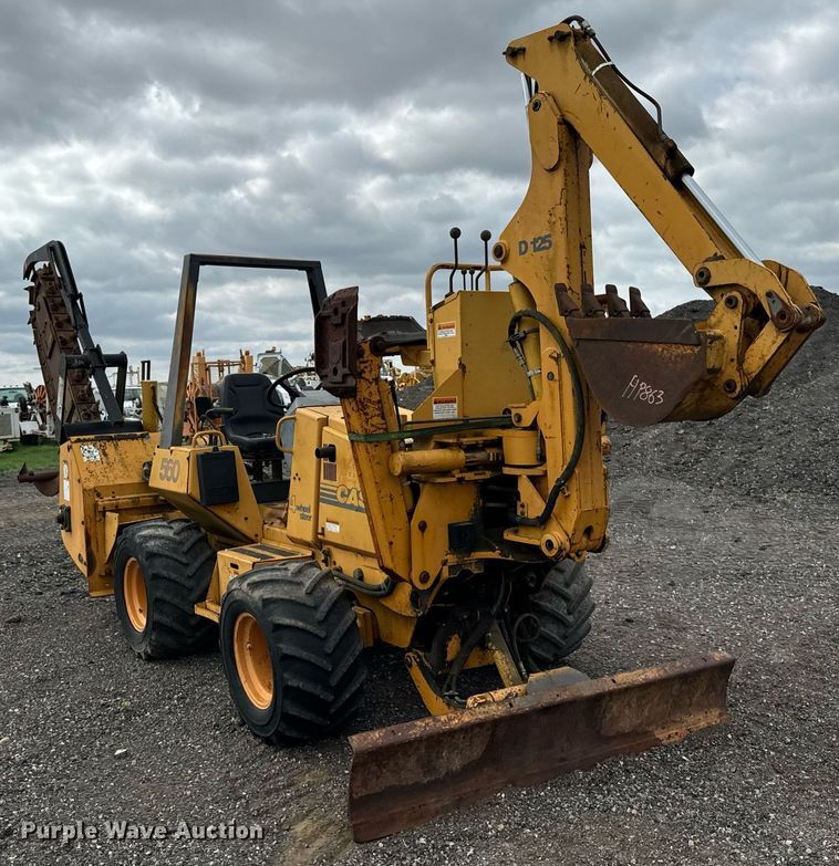 image for item OG9690 1999 Case 560 trencher