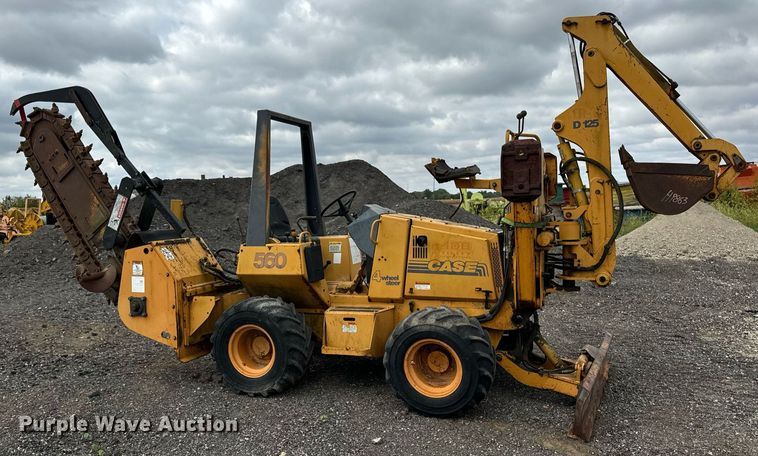 image for item OG9690 1999 Case 560 trencher