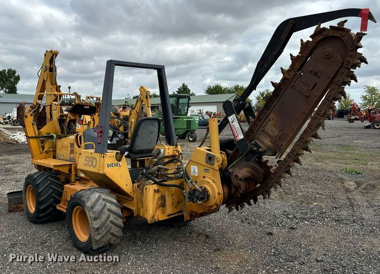 image for item OG9690 1999 Case 560 trencher