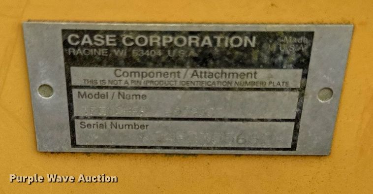 image for item OG9690 1999 Case 560 trencher