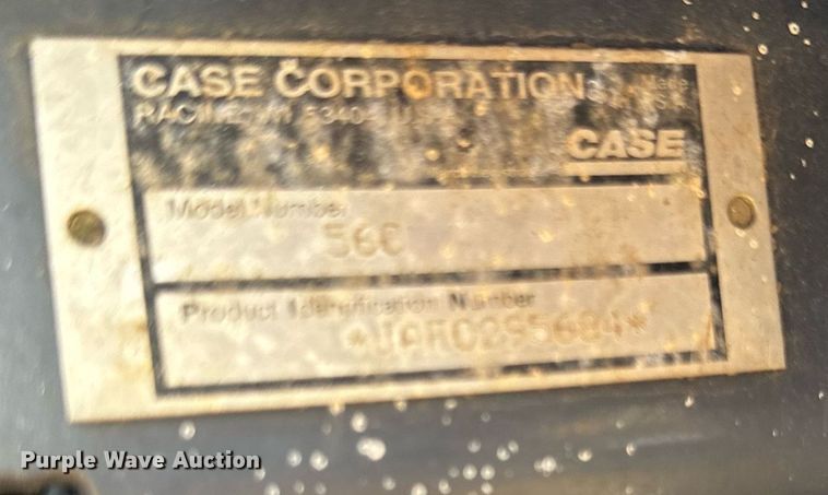 image for item OG9690 1999 Case 560 trencher