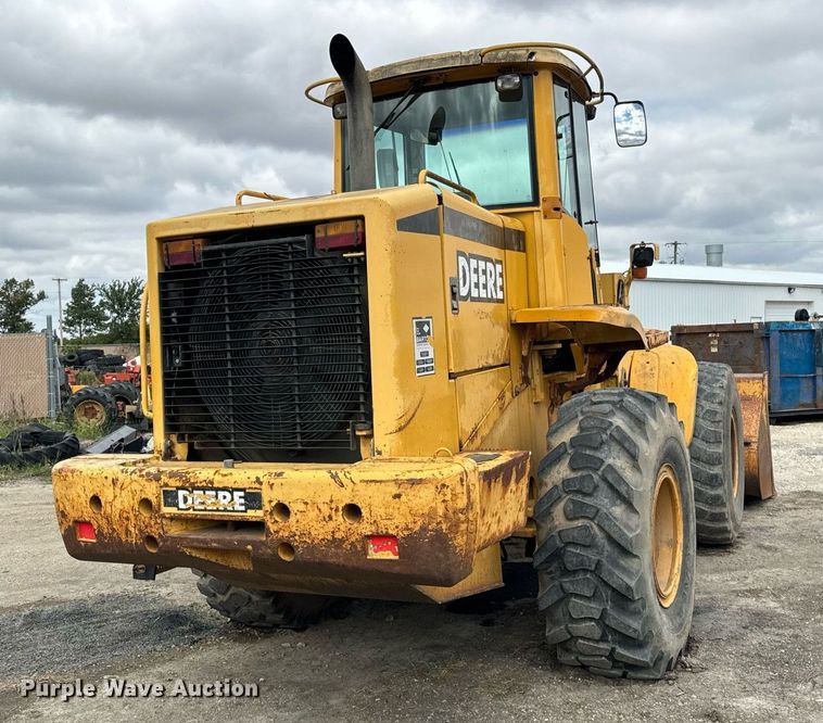 image for item OG9691 1998 John Deere  624H wheel loader