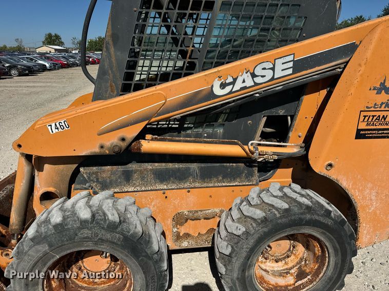 image for item YA0003 2008 Case 430 Series III skid steer loader