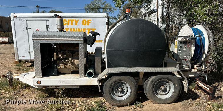 image for item DD3310 2004 Pipe Hunter 7834 sewer jetter trailer