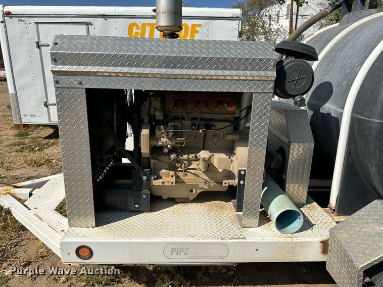 image for item DD3310 2004 Pipe Hunter 7834 sewer jetter trailer