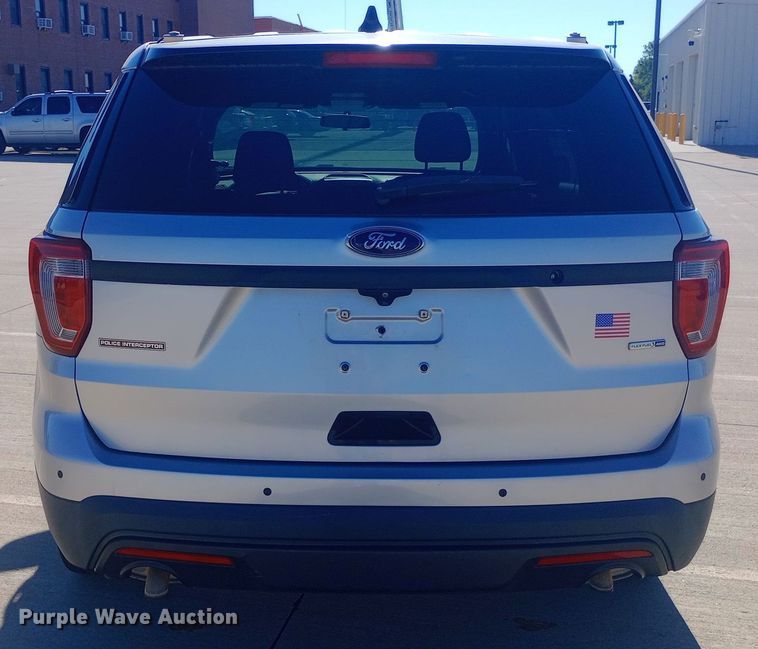 image for item DH1494 2017 Ford Explorer Police Interceptor 