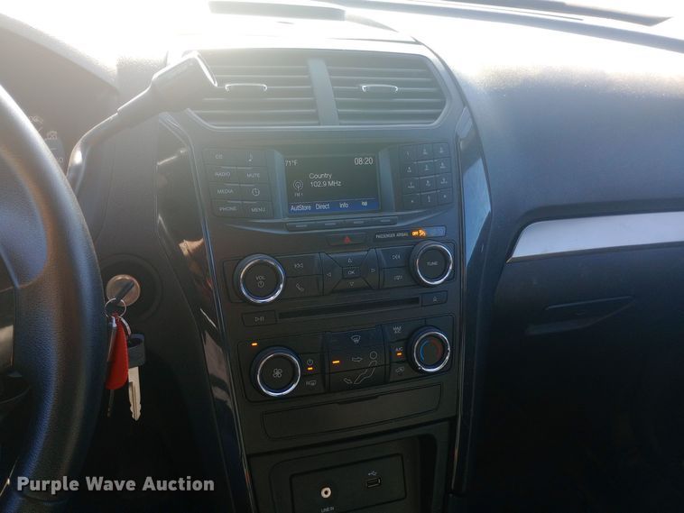 image for item DH1494 2017 Ford Explorer Police Interceptor 