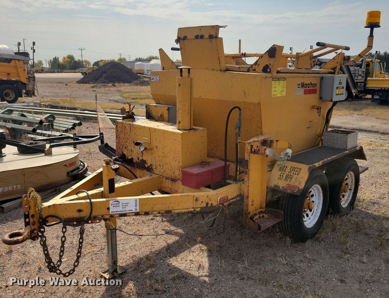 image for item DN3585 2006 Marathon asphalt heater trailer