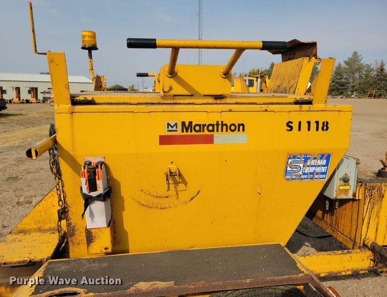 image for item DN3585 2006 Marathon asphalt heater trailer