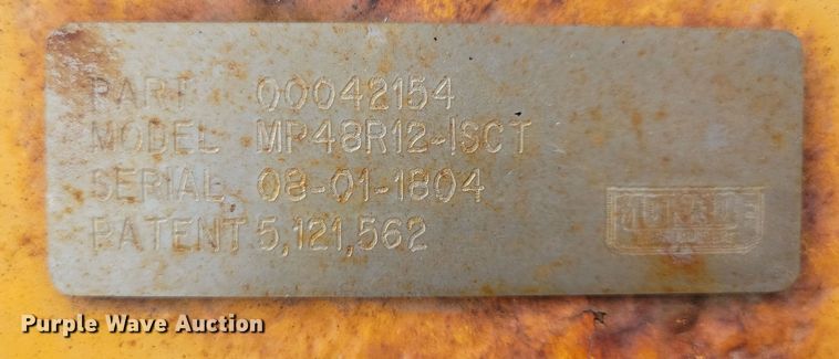 image for item DN3586 2008 Monroe MP48R12-ISCT snow plow