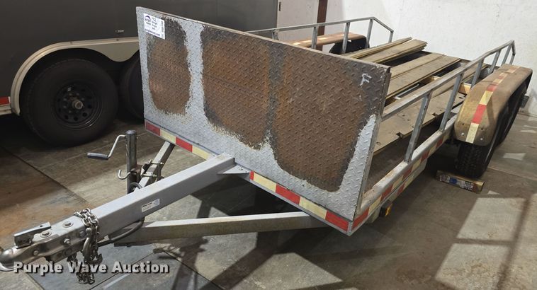 image for item DQ5160 2006 shop built utility trailer