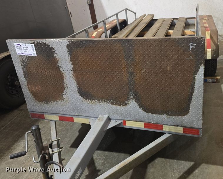 image for item DQ5160 2006 shop built utility trailer