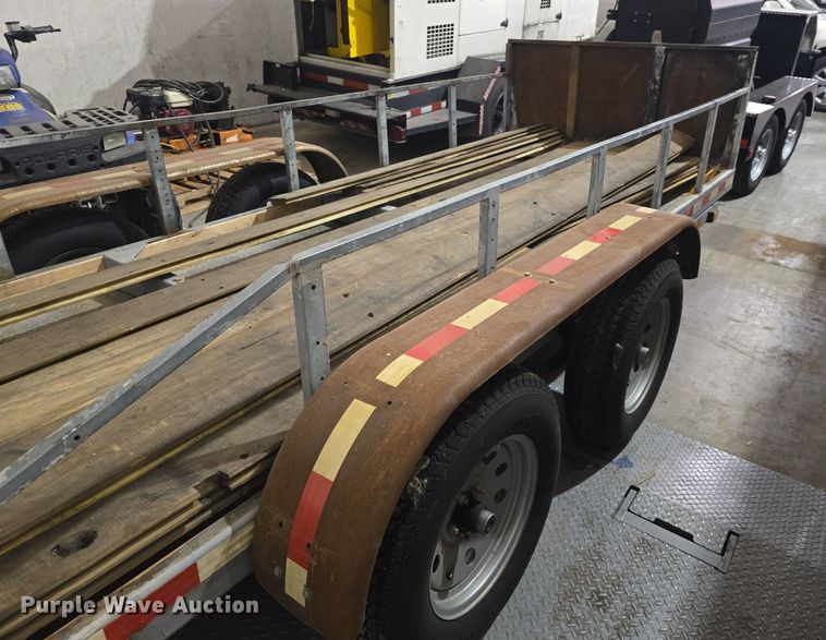 image for item DQ5160 2006 shop built utility trailer