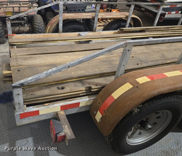 image for item DQ5160 2006 shop built utility trailer