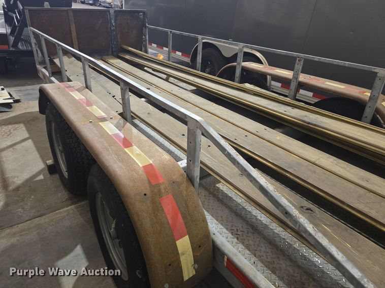 image for item DQ5160 2006 shop built utility trailer