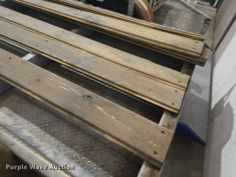 image for item DQ5160 2006 shop built utility trailer