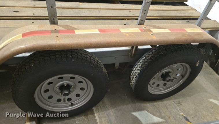 image for item DQ5160 2006 shop built utility trailer