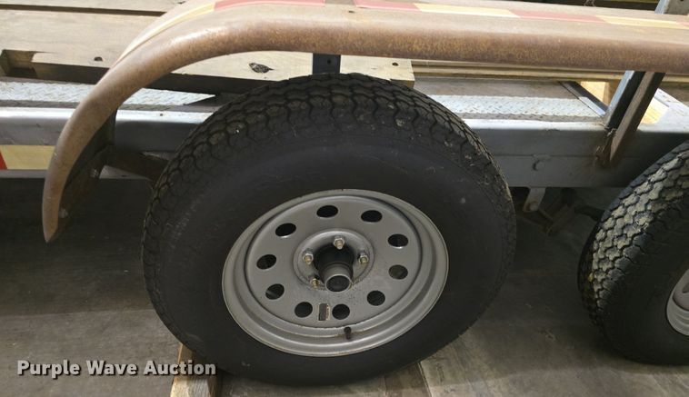 image for item DQ5160 2006 shop built utility trailer