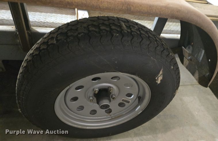 image for item DQ5160 2006 shop built utility trailer