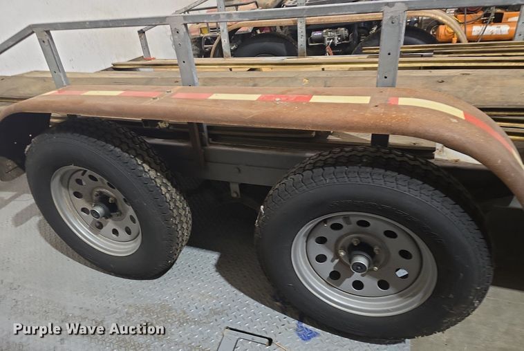 image for item DQ5160 2006 shop built utility trailer