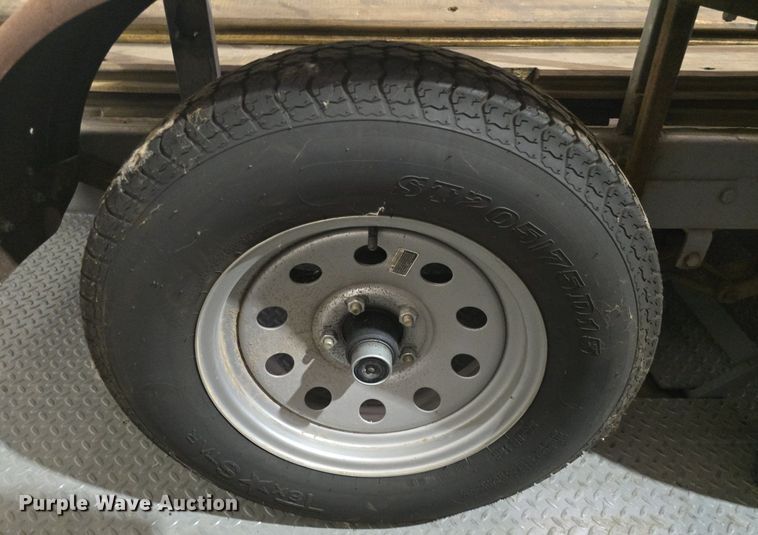 image for item DQ5160 2006 shop built utility trailer