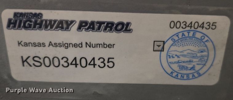 image for item DQ5160 2006 shop built utility trailer