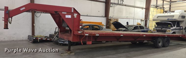 image for item DQ5165 2013 East Texas Longhorn GSN  equipment trailer