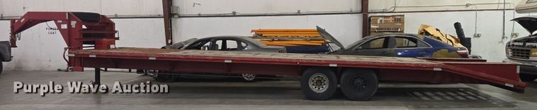 image for item DQ5165 2013 East Texas Longhorn GSN  equipment trailer