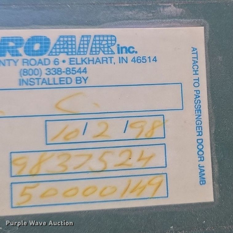 image for item DQ5188 1999 Chevy  Express G1500 van