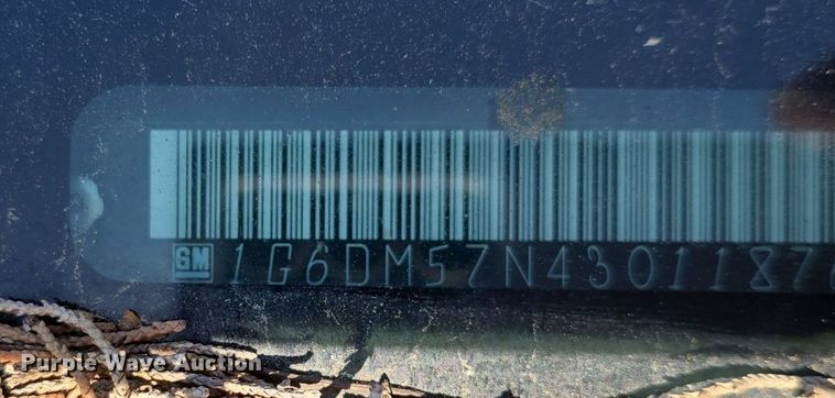 image for item DQ5191 2003 Cadillac  CTS 