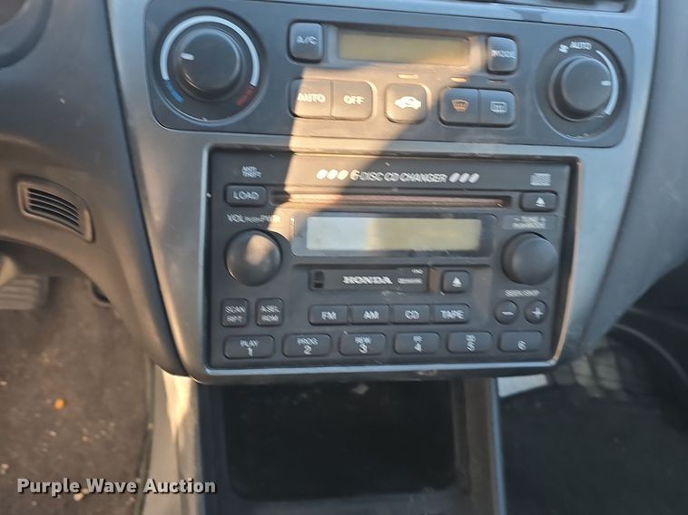 image for item DQ5197 2002 Honda Accord 