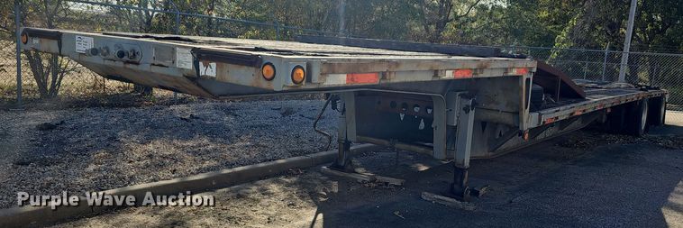 image for item DQ5211 1995 Trailking TK70LCS482 drop deck equipment trailer